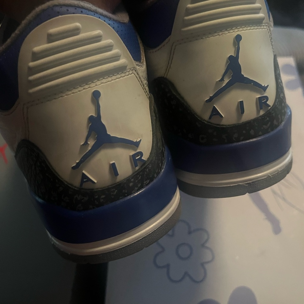 Air Jordan racer blue 3 size 10 - Picture 4 of 6